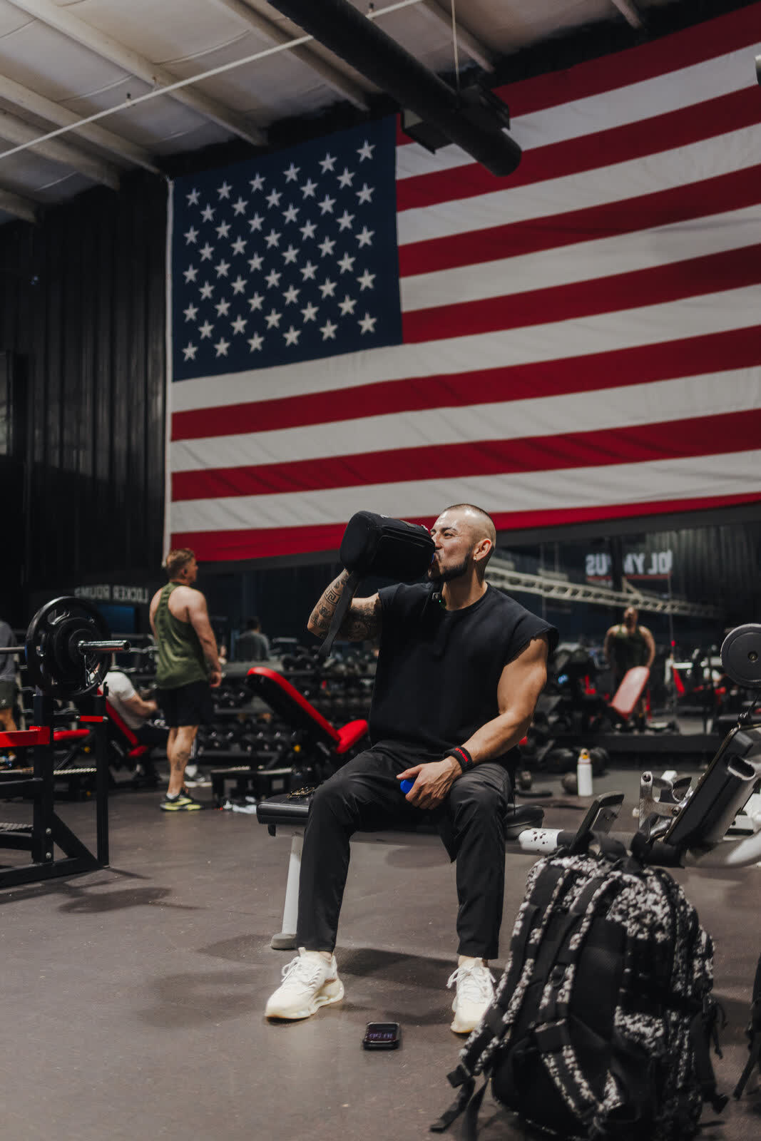 The Elevation Fitness DMV training floor